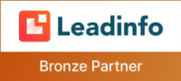 Leadinfo Bronze Partner-badge van marcom.wisdom