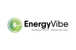 Logo van EnergyVibe, klant van marcom.wisdom