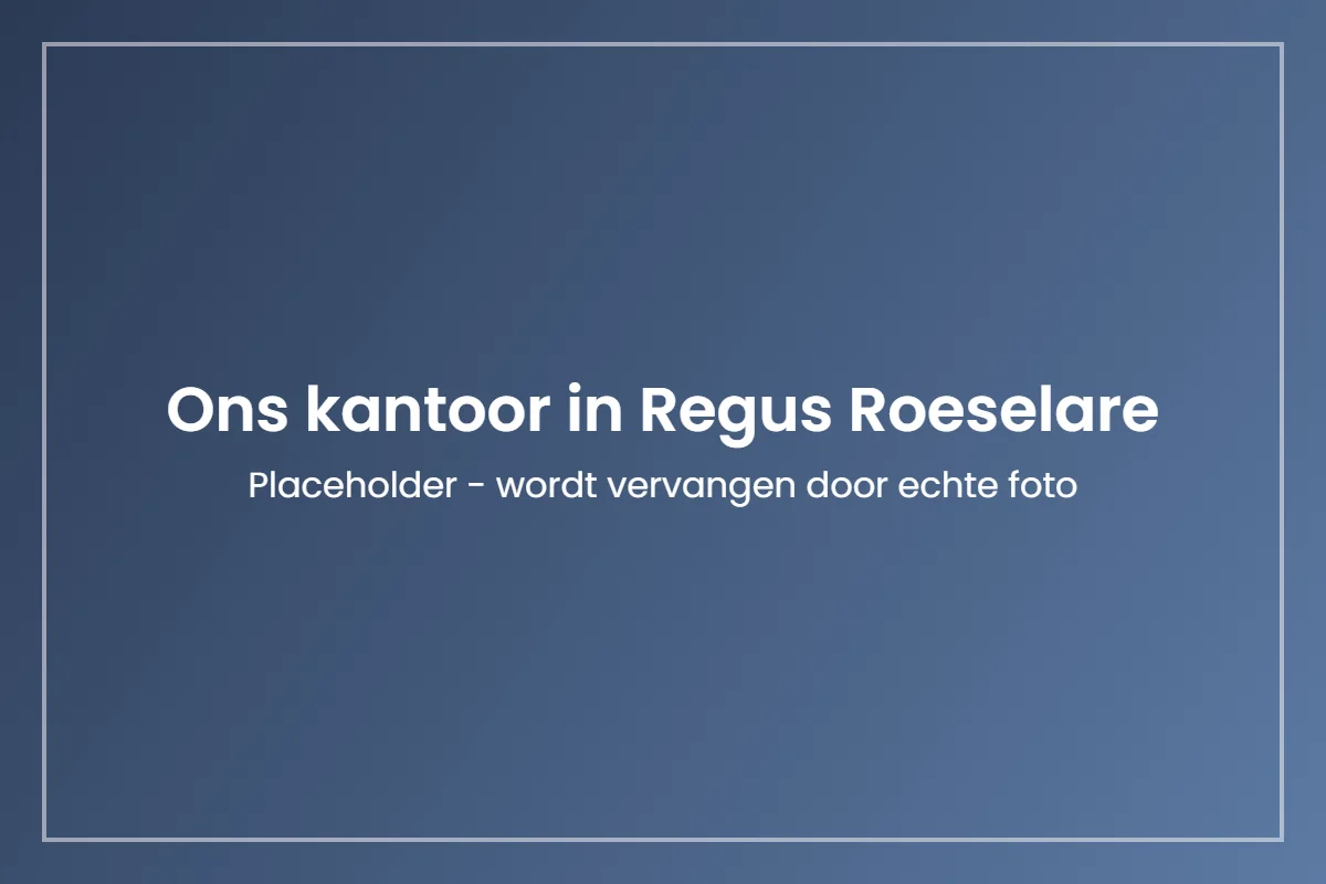 Kantoor van marcom.wisdom in Regus Westwing Park Roeselare